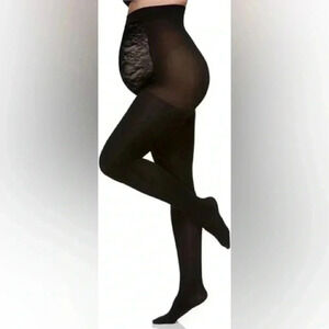 NWT Berkshire women's Maternity lightweight trendy Opaque Pantyhose Tights